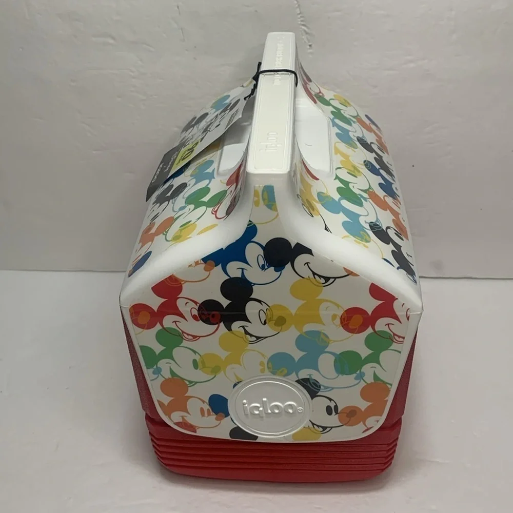 Disney 6 Can Cooler Igloo Playmate 90 Year Anniversary Limited Edition NWT